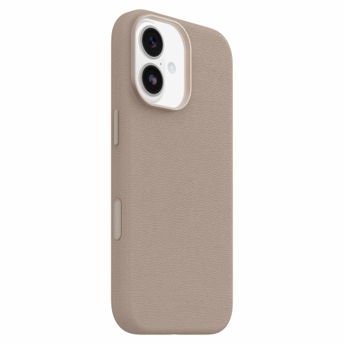 Étui en cuir de cactus Symmetry avec MagSafe d'OtterBox et commande de caméra pour iPhone 17 Gris Confort
