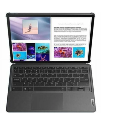 Tablette Tab P12 TB370FU de Lenovo, écran,7 po 3K avec clavier et stylet pour écran tactile, 8 Go, stockage 128 Go, Android 13, 12