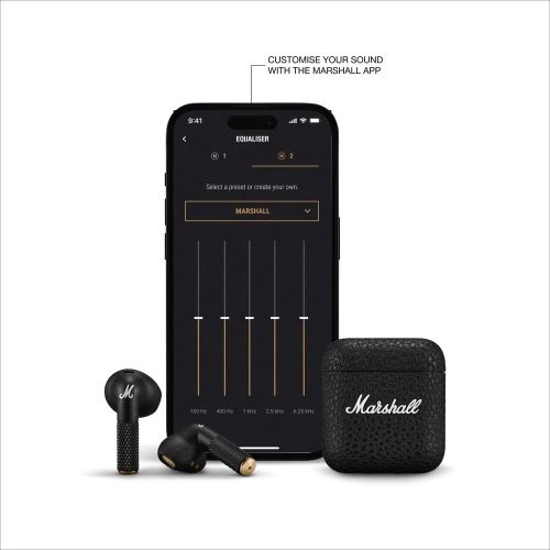 Marshall Minor IV True Wireless Headphones, Black by MARSHALL - Open Box condition - Image 4