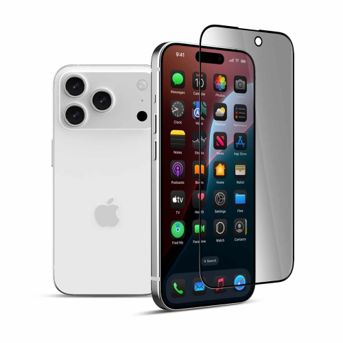 22 Cases 22PRIIP17PR Privacy Tempered Glass Screen Protector iPhone 17 Pro