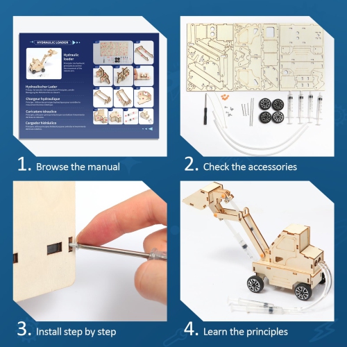 Trousses 6 en 1 pour enfants, trousse de bricolage en bois pour garçons de 8 à 12 ans, projets de casse-tête Science 3D, ensembles d'activités de