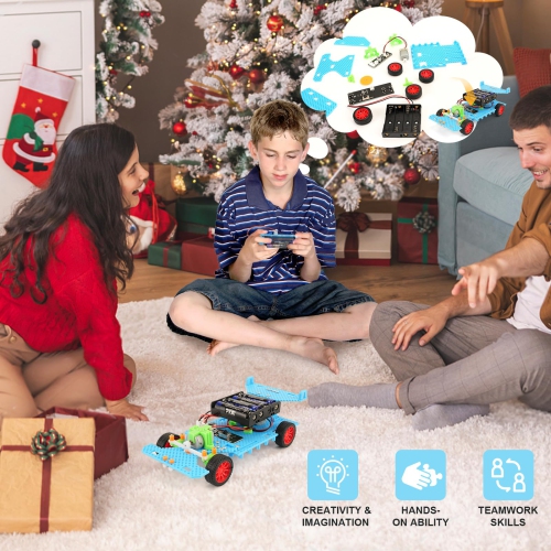 Building Remote Control Car, Model Car Kits, Gifts for Boys 10-16, 3D Puzzles Science Educational Crafts, Toys for 8 9 10 11 12 13 14 Year Old