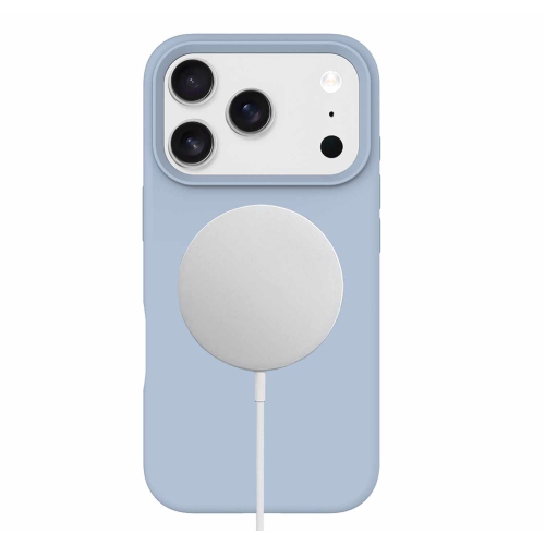 Étui en silicone MagSafe de Blu Element pour iPhone 17 Pro - Bleu pastel