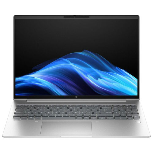 Portable professionnel 16 po IA ProBook 4 G1i de HP - Argent vif (Core Ultra 5-225U d'Intel/RAM 16 Go/SSD 512 Go/Windows 11 Professionnel) - Anglais