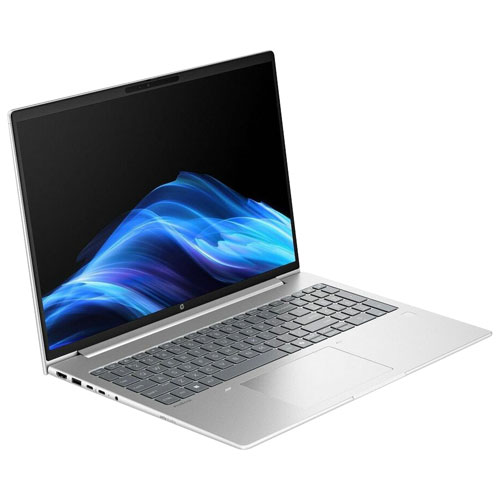 Portable professionnel 16 po IA ProBook 4 G1i de HP - Argent vif (Core Ultra 5-225U d'Intel/RAM 16 Go/SSD 512 Go/Windows 11 Professionnel) - Anglais