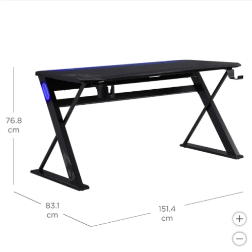 Radius 151.4 cm Gaming Desk