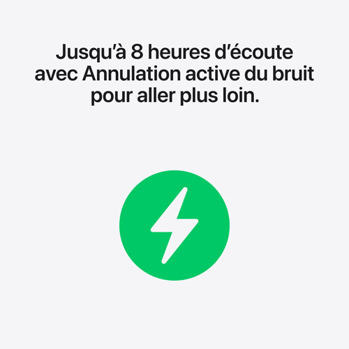 Écouteurs boutons 100 % sans fil à suppression du bruit AirPods Pro 3 d'Apple avec étui de chargement MagSafe