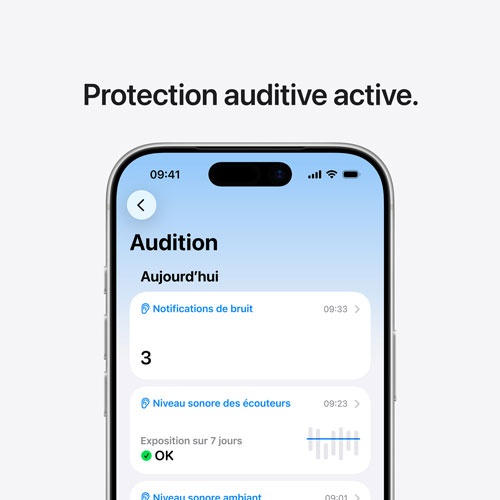 Écouteurs boutons 100 % sans fil à suppression du bruit AirPods Pro 3 d'Apple avec étui de chargement MagSafe