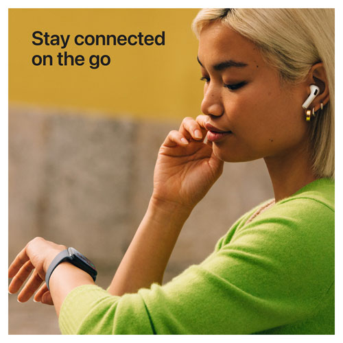 Apple Watch SE 3 avec boîtier de 40 mm en aluminium minuit et bracelet sport minuit - Moyen/Grand