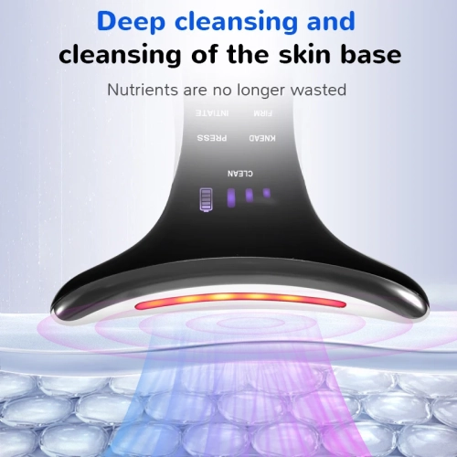 7 in 1 Face Neck Vibration Massager For Skin Care Multifunctional Facial Beauty Device Face Lifting Tool For Skin Tightening