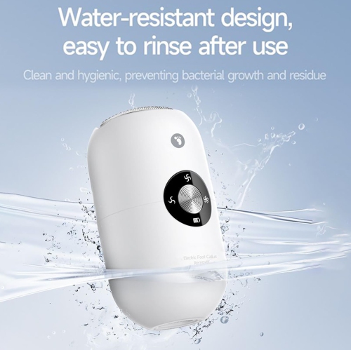 Electric Foot File Hardness, Electric Hardness Filer, Callus Remover for Dead, Hard and Cracked Skin, Polish Calluses, Professional Pedicure