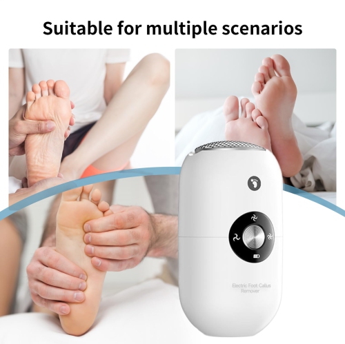 Electric Foot File Hardness, Electric Hardness Filer, Callus Remover for Dead, Hard and Cracked Skin, Polish Calluses, Professional Pedicure