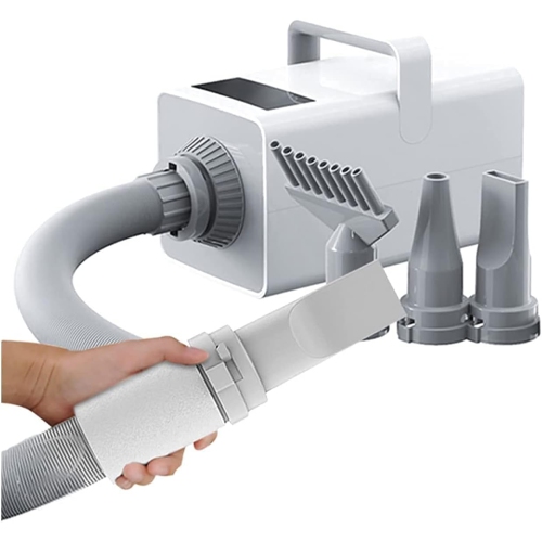 Sèche-cheveux pour animaux Sèche-animaux Ntelligent Séchage rapide pour chiens Grossissement pour chats Petit sèche-cheveux 2200&nbsp;W au vent chaud