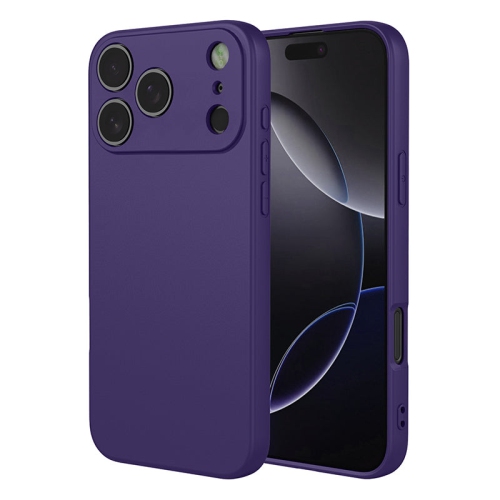 PANDACO  Soft Shell Matte Violet Case for Iphone 17 Pro Max