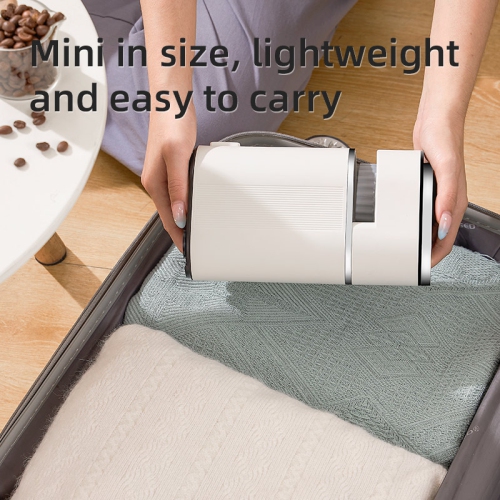 Portable coffee machine, small home fully automatic hot and cold espresso machine, semi-automatic hot and cold double espresso machine, green, US plug