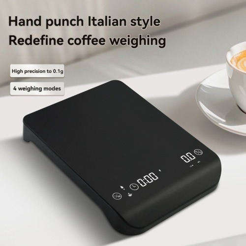 Smart Touchscreen Kitchen Scale 3kg Timer Baking Coffee Scale Fast Charging and One-Click Reset Suitable for Baking Enthusiasts - Charging Model +