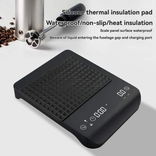 Smart Touchscreen Kitchen Scale 3kg Timer Baking Coffee Scale Fast Charging and One-Click Reset Suitable for Baking Enthusiasts - Charging Model +