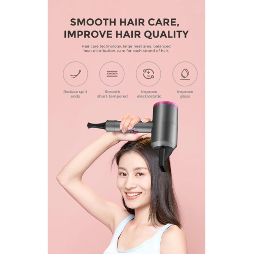 Hair salon special hair dryer T-shaped hotel hair dryer 1800W high power hair dryer household hair dryer-9808 green