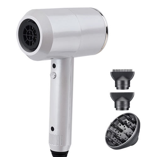Hair salon special hair dryer T-shaped hotel hair dryer 1800W high power hair dryer household hair dryer-9808 white