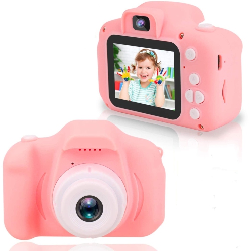 Children's Digital Camera 1080P HD with 32GB SD Card, Selfie Video Camcorder, 2.0" Screen, Gift Toy for Kids Ages 4-10