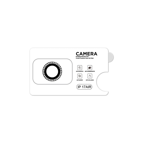 Blu Element Diamond 1 by 1 Lens Protector iPhone Air Black