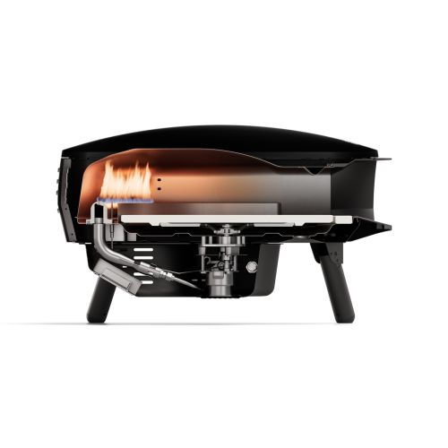 Witt Piccolo Rotante 16" Pizza Oven - Matte Black