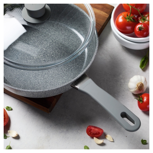 ZWILLING Parma Plus Ceramic 28 cm Aluminum Saute Pan With Lid