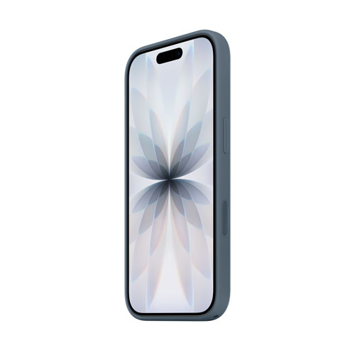 Apple Silicone Fitted Hard Shell Case with MagSafe for iPhone 17 - Anchor Blue