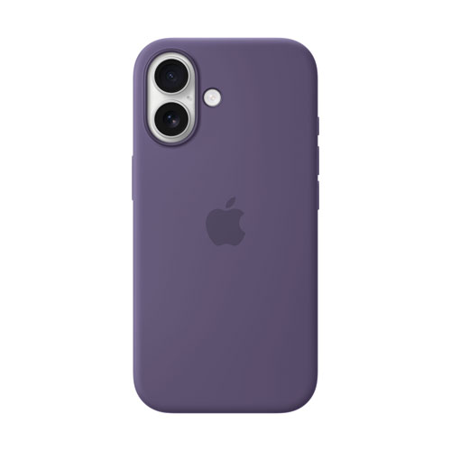 Apple Silicone Fitted Hard Shell Case with MagSafe for iPhone 17 - Purple Fog
