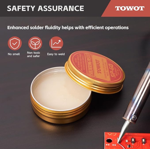 TOWOT Rosin Solder Paste Flux for Soldering 2.12 Oz