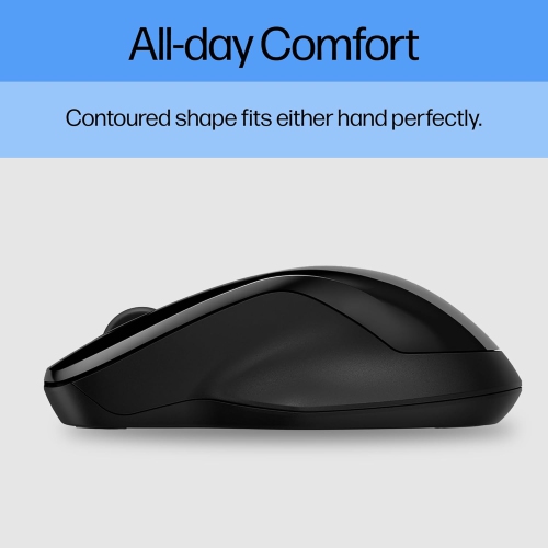 HP 250 Dual Mouse - for Computer or Laptop - Multi-OS & Device Compatibility, Dual-Mode 2.4 GHZ or Bluetooth Connectivity - Multi-Surface Technology