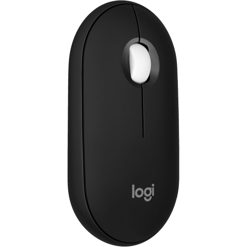 Logitech Pebble Mouse 2 M350s Slim Bluetooth Wireless Mouse, Portable, Lightweight, Customizable Button, Quiet Clicks, Easy-Switch for Windows,