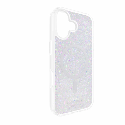 Étui protecteur MagSafe KS057396 de Kate Spade pour iPhone 17 Chunky Glitter Iridescent