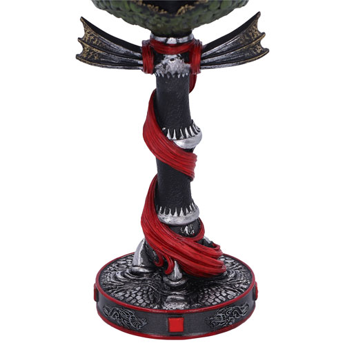 Verre à pied de dragon Daemon Targaryen de Nemesis Now