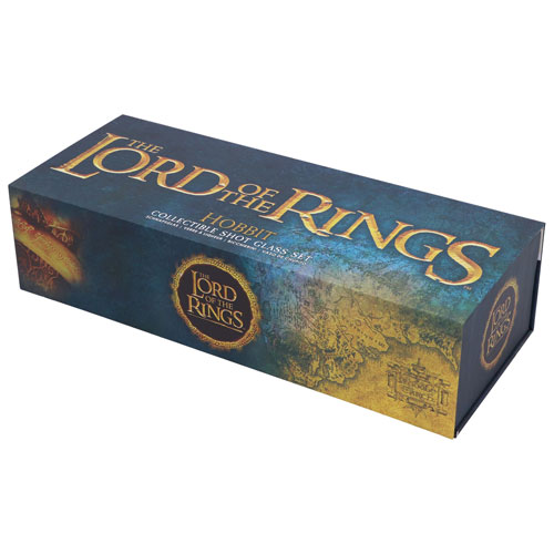 Nemesis Now Lord of the Rings Hobbit Shot Glass Set - 4 Pack