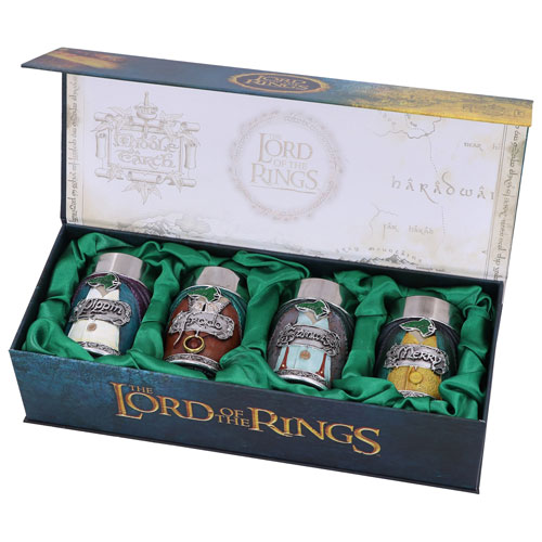 Nemesis Now Lord of the Rings Hobbit Shot Glass Set - 4 Pack