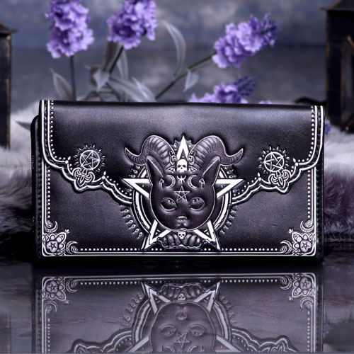 Nemesis Now Pawzuph Embossed Purse