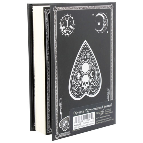 Journal<strong> </strong>à relief avec planche à esprit blanche de Nemesis Now
