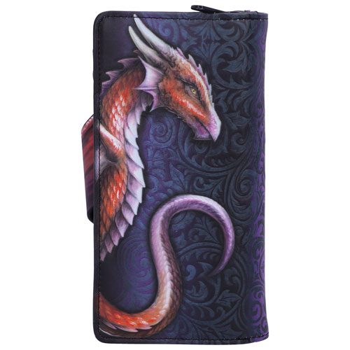 Nemesis Now Take Flight Embossed Purse - Red