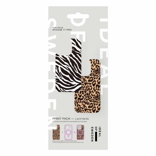 Étui Print Pack d'iDeal of Sweden pour iPhone 17 Pro Leomania