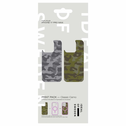 Étui à motif camouflage iDeal of Sweden pour iPhone Air Classic