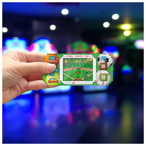 Console de jeu portative Uni Pixel Pocket Pro All-Star Sports de Dream Gear