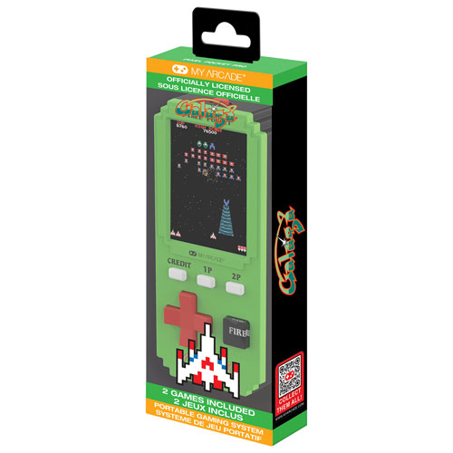 Console de jeu portative Uni Pixel Pocket Pro Galaga de Dream Gear