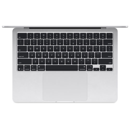 Refurbished - Apple MacBook Air 13.6" w/ Touch ID (Fall 2024) - Silver (Apple M3 / 16GB RAM / 256GB SSD) - En