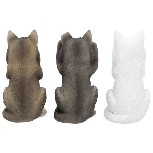 Figurine Loups de la sagesse de Nemesis Now