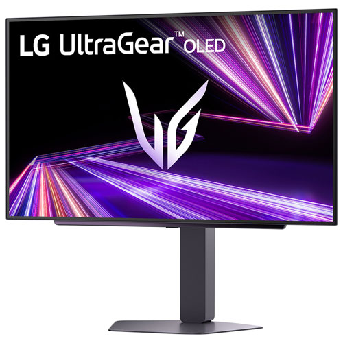 LG 27" WQHD 240Hz 0.03ms GTG OLED G-Sync Gaming Monitor (27GX704A-B) - Black