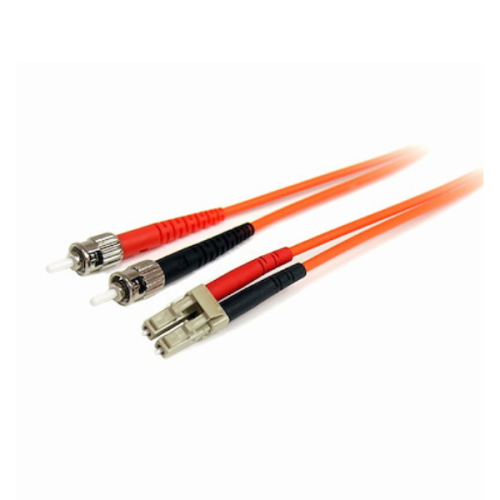 StarTech Fiber Optic Cable 6ft Multimode Duplex 62.5 or 125 - LSZH - LC or ST