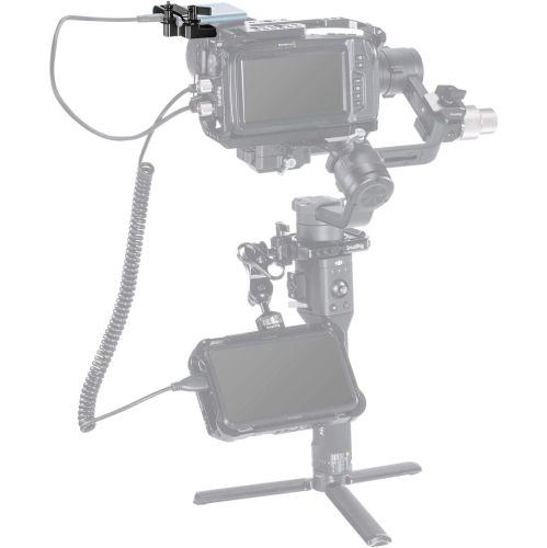 SMALLRIG Mount Bracket SSD Holder for Samsung T5 SSD with 1/4”-20 Threads, Compatible with SMALLRIG Cage for BMPCC 4K & 6K and Z CAM – 2245B