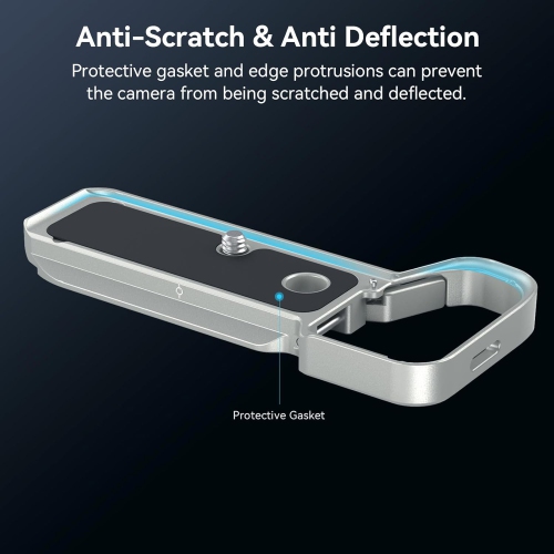 SMALLRIG Base Plate for Sony A7C II/A7CR, Bottom Mount Plate with Built-in Quick-Release Plate for Arca, QD Socket, Strap Slot, 1/4"-20 and 3/8"-16