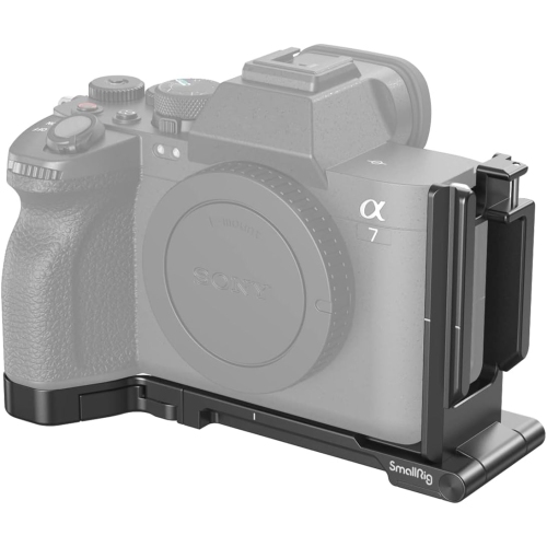 SMALLRIG Camera Foldable L-Bracket for Sony Alpha 7R V/Alpha 7 IV/Alpha 7S III, Foldable Side Plate for Arca-Swiss, Supporting Quick Switch Between